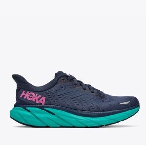 Hoka One One Women’s Clifton 8 Purple Blue Size 7